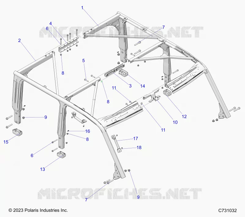 CHASSIS, CAB RAHMEN