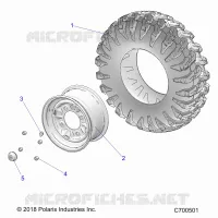 WHEELS, FRONT