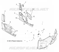 FRONT FLOOR SCHUTZBLECH-