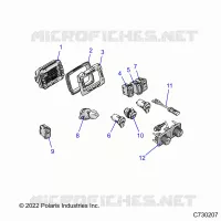 ELEKTRIC, DASH INSTRUMENTS