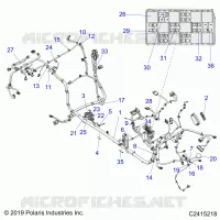 KABELSTRANG, CHASSIS -Z20RAD92AC/BC/AR/BR (C2415218)