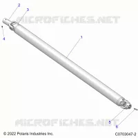 ANTRIEB, PROP SHAFT,FRONT