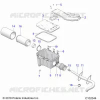 ENGINE, LUFTEINLASS SYSTEM