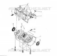 CRANKCASE 500 SP/500 SKS (4921262126039A)