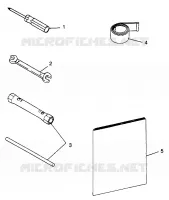 TOOL KIT ULTRA TOURING 0975378 AND EUROPEAN ULTRA TOURING E975378 (4938133813D007)
