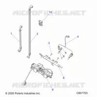 KRAFTSTOFFSYSTEM, RAIL, LINES AND THROTTLE BODY