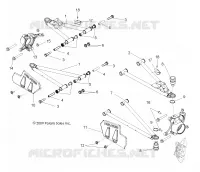 FRONT SUSPENSION CONTROL ARMS