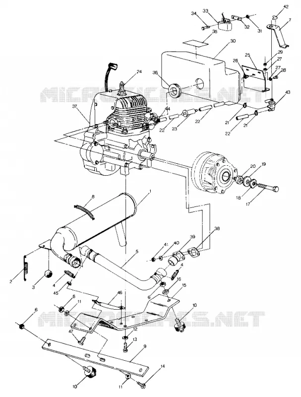 MOTORAUFHÄNGUNG STARTRAK (4914141414029A)