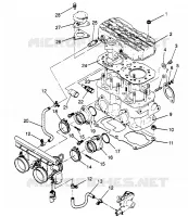 ZYLINDER 500 EFI SKS 0962574, 500 EFI RMK 0962974, AND EUROPEAN 500 EFI SKS (4931983198C009)