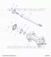 DRIVE TRAIN, JACKSHAFT AND ANTRIEBSWELLE
