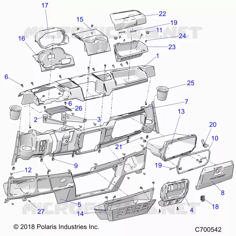INSTRUMENTENTAFEL STD