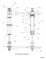 HINTERRADAUFHÃ„NGUNG SHOCK INTERNALS