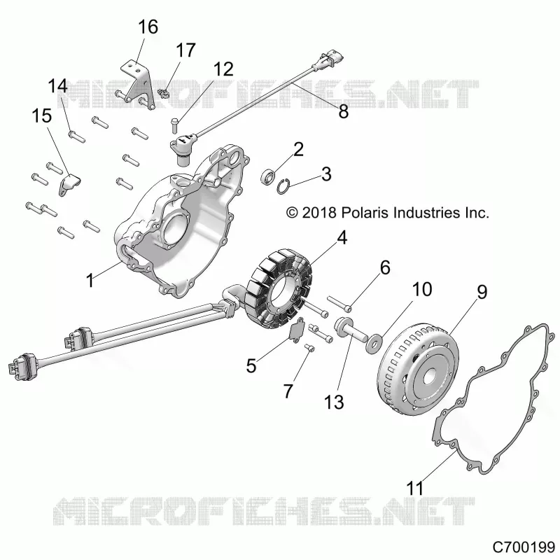 ENGINE, STATOR AND FLYRAD
