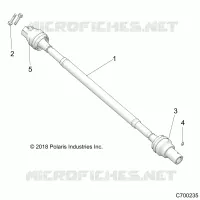 ANTRIEB, REAR PROP SHAFT