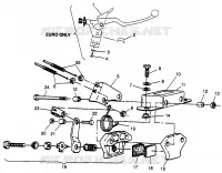 BREMSLICHT GT 0973133 and EUROPEAN LITE GT E973133 (4938253825C002)