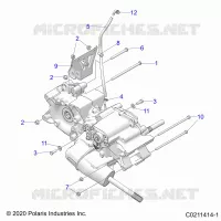ANTRIEB, MAIN GEARCASE MOUNTING