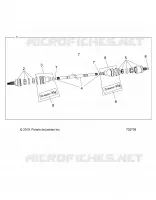 ANTRIEB, HALF SHAFT, FRONT