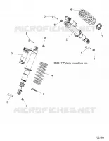 FRONT SUSPENSION SHOCK MOUNTING