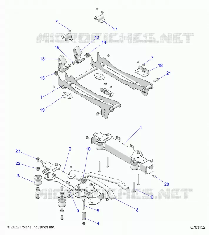 SITZ MOUNTING, DRIVER