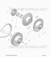 ANTRIEB, CLUTCH, SECONDARY