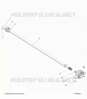 ANTRIEB, REAR PROP SHAFT