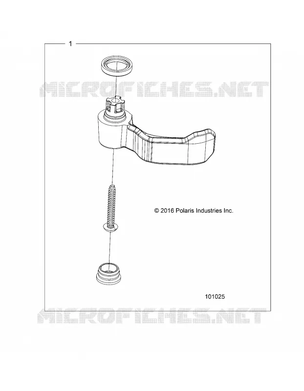 CONTROLS, THROTTLE ASSEMBLY, THROTTLE LEVER KIT