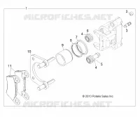 HINTERBREMSE CALIPER