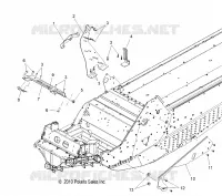 CHASSIS, FRONT, BRACKETS AND PLATES