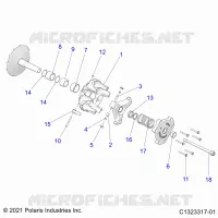 ANTRIEB, PRIMARY CLUTCH