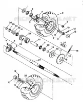 HECKANTRIEB ASSEMBLY 6X6 350L W938739 (4924062406036A)