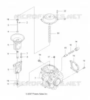 MOTOR, VERGASER, UPPER