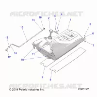 KRAFTSTOFFSYSTEM, FUEL TANK ASM.