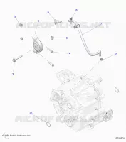 ANTRIEB, MAIN GEARCASE MOUNTING