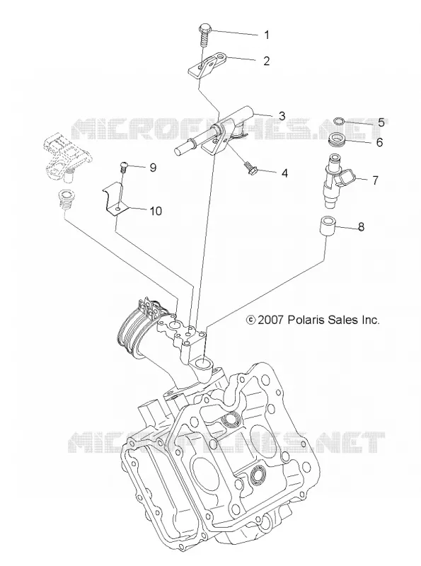 MOTOR, EINSPRITZDÜSE