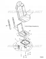 SITZ ASM. AND SLIDER