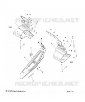 CHASSIS, CLUTCH GUARD AND FOOTRESTS