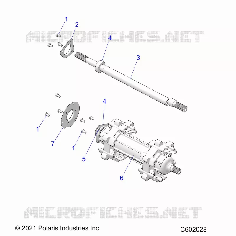 DRIVE TRAIN, JACKSHAFT AND ANTRIEBSWELLE