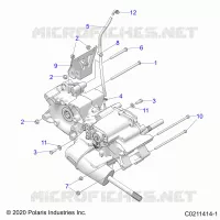 ANTRIEB, MAIN GEARCASE MOUNTING