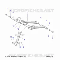 SUSPENSION, FRONT DREHMOMENTARM