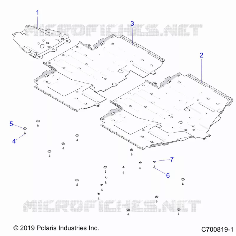 CHASSIS, SKID PLATES