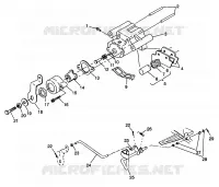 HINTERBREMSE XPLORER 400L W98CC38C (4945414541C006)