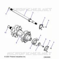 DRIVE TRAIN, JACKSHAFT AND ANTRIEBSWELLE