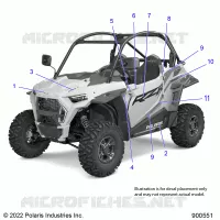 DECALSS GRAPHICS- Z24ASE99P5 (900551-01)