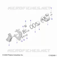 VORDERBREMSE CALIPER