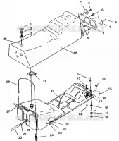 SITZ   GASBEHÄLTER ASSEMBLY SPORT SKS E940243 (49273627360003)