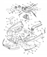 NOSEPAN   Konsolen ASSEMBLY LITE GT/0933133 and STARLITE GT/0933127 (4923232323003A)