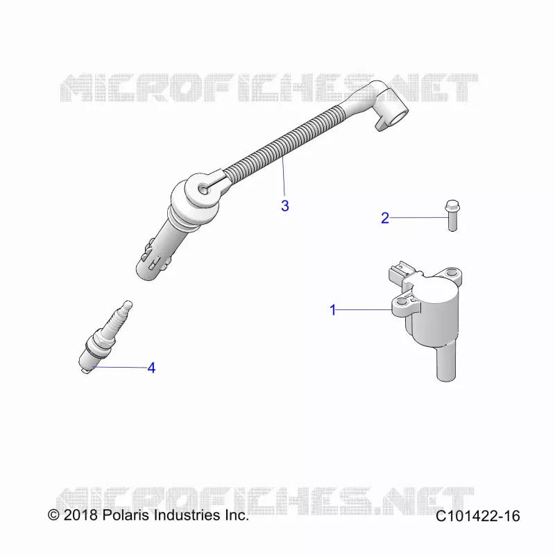 ELEKTRIC, IGNITION COIL, WIRE AND SPARK PLUG