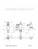 SUSPENSION, FRONT SHOCK TRACK