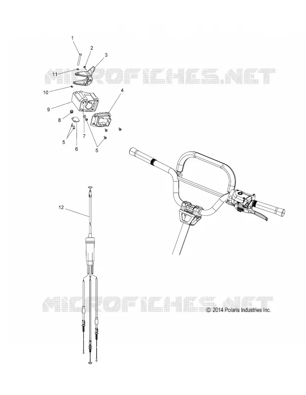 MOTOR, DROSSELN CONTROL ASM.