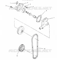 WASSERPUMPE 500 CARB 0952764 (4929192919C007)
